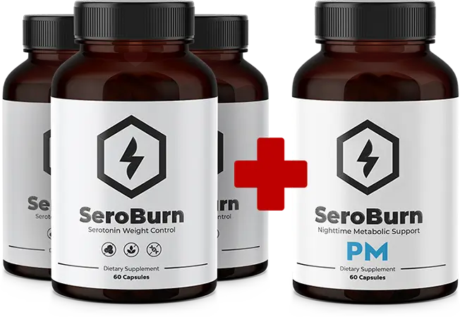 SeroBurn 3 bottles — 90-day supply